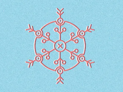 Snowflake? design icon illustration snowflake