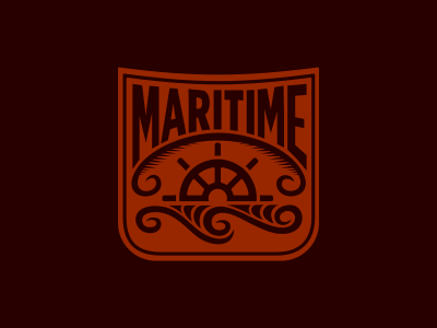 Maritime Logo Design clouds columbus crest design design agency exploration freelance designer freelance logo designer graphic design graphic designer horizon icon logo logo design logo designer maritime scrolls shipwheel sun waves waving