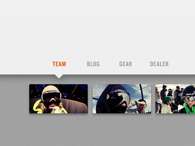 Team Dropdown borders css css3 dropdown dynamic horizontal jquery team website