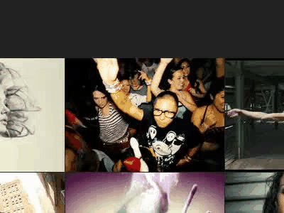 Animated Jpegs - Portfolio Rollover Effect animated effect jpeg rollover