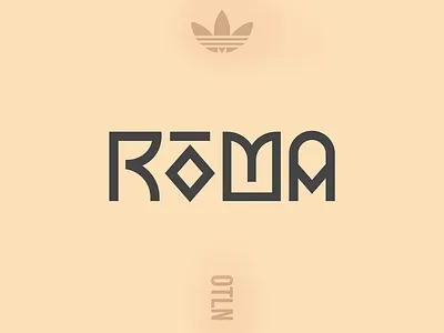 Roma Logo🚀 abstract logo bold typography branding colorful creative design creative visuals design design inspiration logo logo design logo inspiration logo mark logotype minimal minimalistic modern design roma roma logo typography word