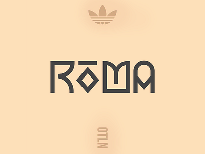 Roma Essence Logo🚀 adidas bold typography branding design illustration logo logo design logo mark logodesign logotype minimal minimalistic modern design playful design roma word