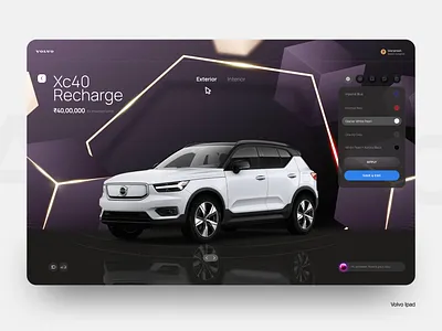 Auto Ipad app app cars carsipad ipad iphone mobility ui ux visual design volvo