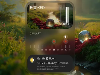 Widget design figma landing page minimal ui web website