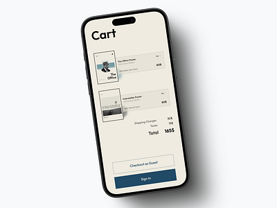 Daily UI 58 - Shopping Cart dailyui design figma product design ui ux