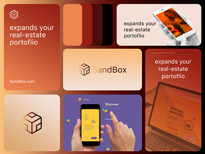 Sandbox block branding components design graphic design logo pixelzeesh ui web