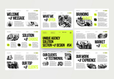 Creative Agency Presentation agency creative graphic design portfolio presentation