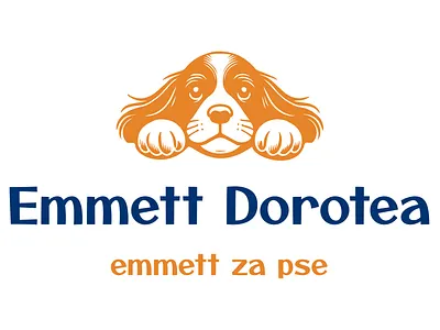 Boost your dog's recovery with Dorotea’s Emmett Therapy! branding emmet4dogsdorotea emmetdorotea emmett4dogs graphic design logo