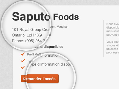 ProfilCredit Redesign app button interface landing page signup ui web