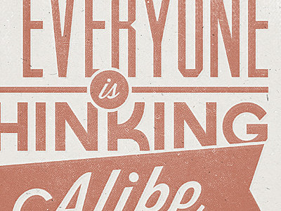 Quote WIP poster print quote texture typography