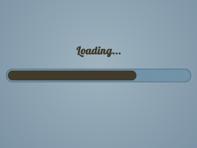 Loading... loading loading bar ui