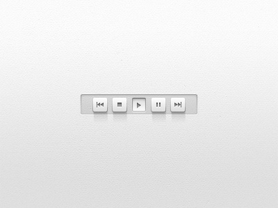 Media Toolbar UI art backwards button design element forward free freebie gui interface media pause photoshop pixel play psd resource stop toolbar ui user ux vector web