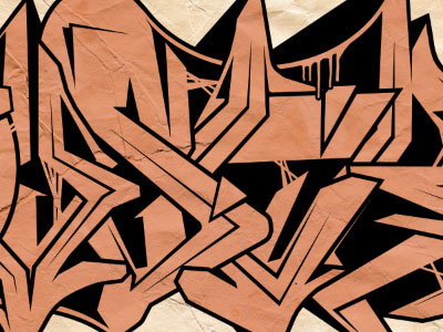 Houser graffiti illustrator photoshop