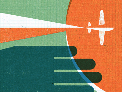 Parallel fingers graph paper grid hand overprints paper texture plane