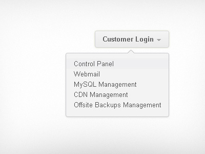 Web - Dropdown dropdown gray green login navigation ui web design