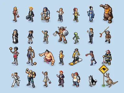 Pixel Avatars avatar character people pixel