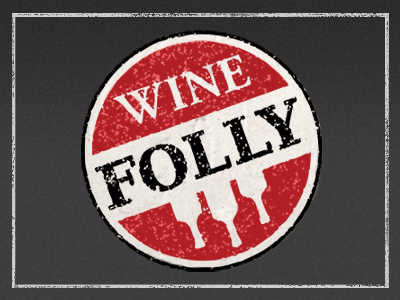 Winefolly Logo grunge logo logo design serif stamp vintage