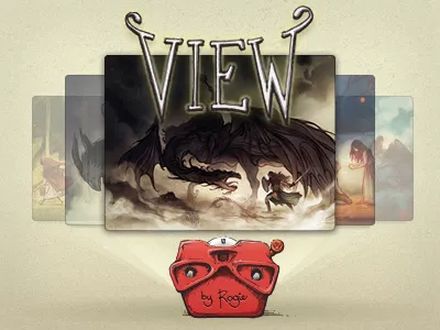 View JS icons illustration rebound sketch view.js