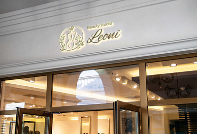 Logo design for Leoni beauty studio