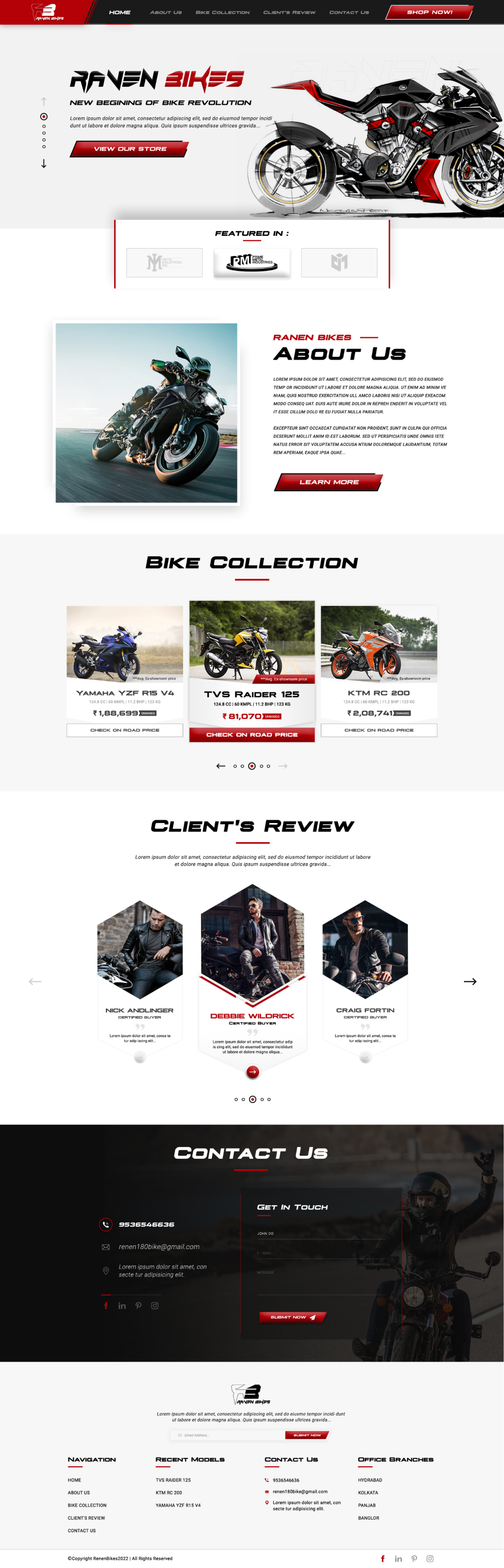 Example of Website And App Design Or UI/UX Revamp