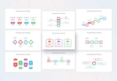 Business Infographic business illustration infographic presentation process vector