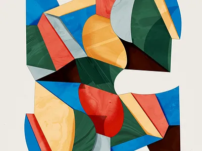 The Framed Space 3d artwork design graphic design illustration