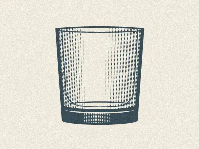 Cocktail Glasses (Close-up) design illustration rinker vector