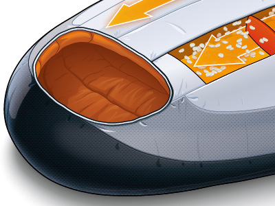 Sleeping Bag Final coaches loupe illustration illustrator vector