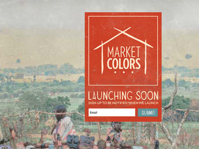 Market Colors Splash background distressed email market photography red signup splash ui verlag vintage