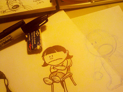 fathead girl cartoon dumb fat girl grump head