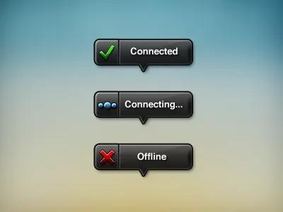 Connection Tooltip connection interface ipad iphone tooltip ui