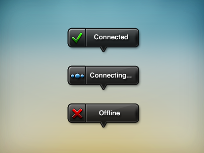 Connection Tooltip connection interface ipad iphone tooltip ui