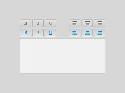 Text Editor UI buttons editor kit loupe text ui update