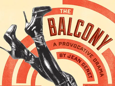 Balcony Poster boots poster propaganda sexy