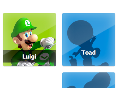 It's-a me form luigi mario radio select toad