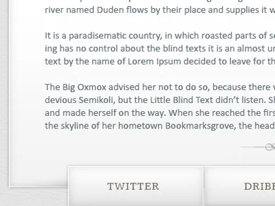 Social Footer for Tumblr Theme blog buttons gradient icons social texture tumblr