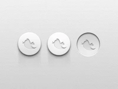 Twitter UI 3d active art button buttons design follow free freebie gui hover normal photoshop profile psd resource share tweet twitter ui ux vector web element