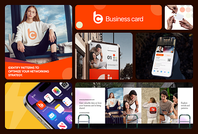 Smart Business Card | Apps Design app design business card card design digital digital business card mobile app smart card ui ui design ux ux design