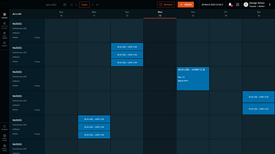 Aircraft Calendar