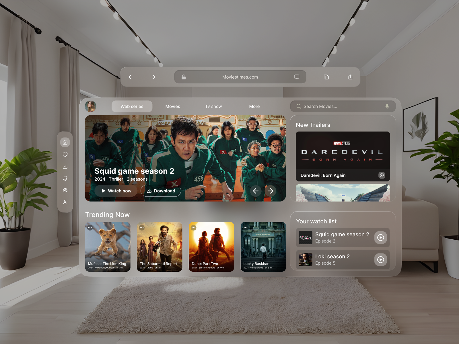 Example of Full Website Design