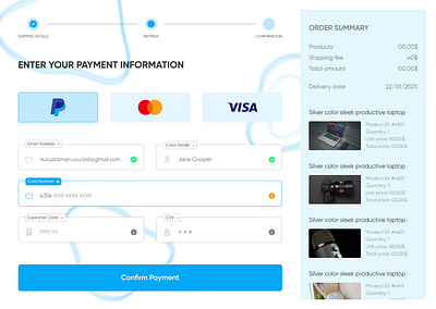 #DailyUI | Day 1 of my #100DaysOfUIDesign challenge! abstract ui elements app card details form card payment interface checkout screen dailyui design e commerce payment page futuristic payment design interactive payment experience minimalist layout modern aesthetic modern payment gateway responsive design seamless transaction flow secure transaction interface shopping cart checkout simple payment process ui vibrant color palette