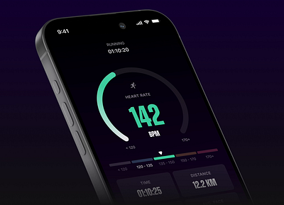 WearTech Club - Mobile App UI for Fitness activity animation design fitness illustration infographics interaction live micro interaction smart smart clothes sport sports strv strvcom tracking ui uidesign ux weartech