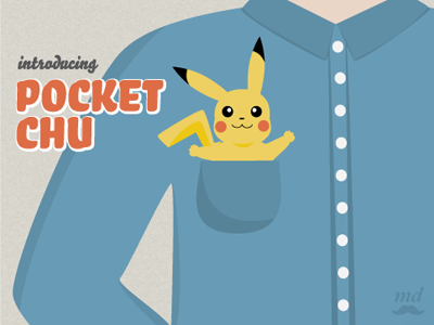 Pocket Chu advertising illustration