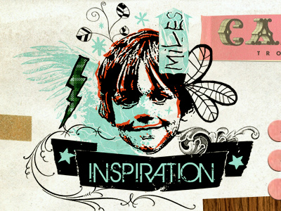 Inspiration 1 boy collage creative energy face ideas inspiration kid miles miller son