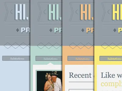Pages gettin' coded... colors css html personal web