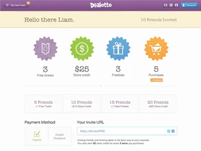 Dashboard dashboard dealotto