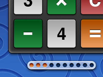 Tiny Calculator design iphone ui