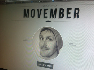 Movember moustache movember mustache