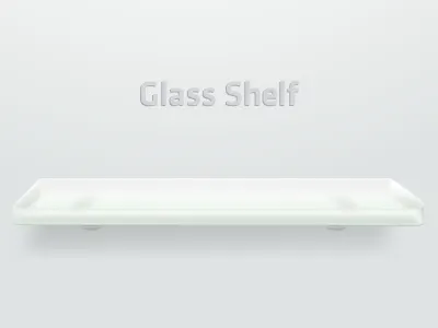 Glass Shelf glass shelf vector
