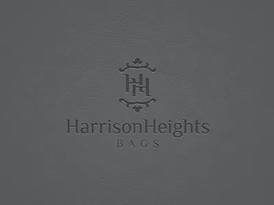 Harrison Heights Logo brand brand identity branding concept corporate corporate design corporate identity creative custom custom logo custom logo design design designer expensive freelance designer freelancer graphic design identity logo logo design logo designer logos logotype monogram print design professional professional logo royal stationary